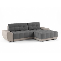 Пуэрто 342 угловой диван-кровать 2ек-2пф 603 серый (Bergen Grey, Bergen Ash)
