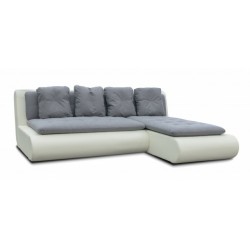 Наполи 326 диван-кровать угловой 2д-1пф (правый угол) 568 серый (Selma Grafit, Oregon 10)