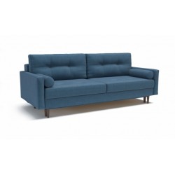 Карлос 349 диван-кровать 3тт 696 синий (Кардиф 026)