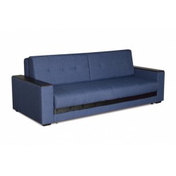 Мэйсон 140 диван-кровать 3ек 358 синий (мадагаскар 08/К/з ВИК-Тр коричневый)