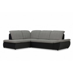 Дискавери 337 угловой диван-кровать У1Пф-2д-Б (левый) 588 светло-серый (Enzo 709, Спайк 12)
