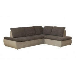 Дискавери 337 угловой диван-кровать Б-2Д-У1Пф 587 темно-серый (Enzo 706, Спайк 08)