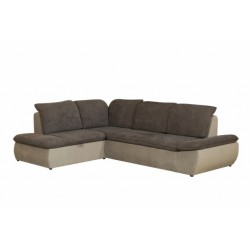 Дискавери 337 угловой диван-кровать У1Пф-2д-Б (левый) 587 темно-серый (Enzo 706, Спайк 08)